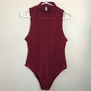 NWOT Free People Intimately Lace Tank Bodysuit